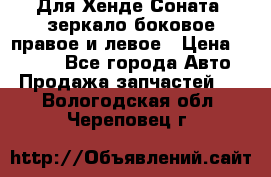 Для Хенде Соната2 зеркало боковое правое и левое › Цена ­ 1 400 - Все города Авто » Продажа запчастей   . Вологодская обл.,Череповец г.